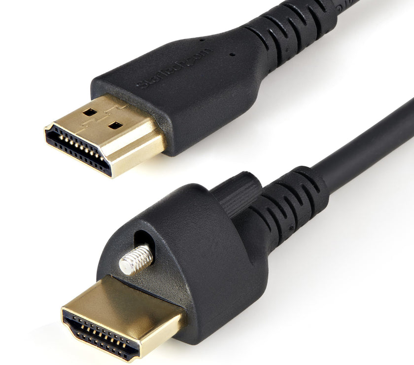 1m/3ft HDMI Cable with Locking Screw 4K