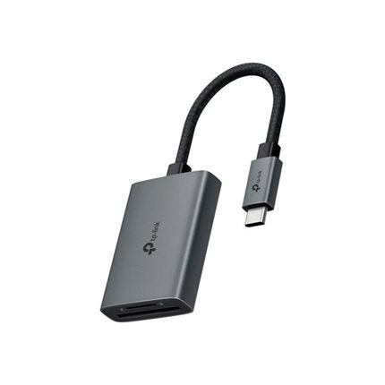 TP-Link UA430C V1 - Card reader (microSD UHS-I microSDHC UHS-I microSDXC UHS-I SDHC UHS-I SDXC UHS-I) - USB-C