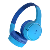 Belkin Wireless On-Ear Headphones for Kids Blue