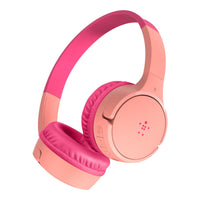 Belkin Wireless On-Ear Headphones for Kids Pink