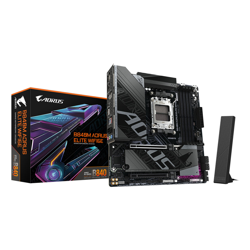 MB AMD AM5 B840M AORUS ELITE WIFI6E MATX