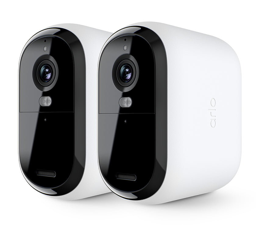 Arlo Essential 2K XL Outdoor Security Camera, 2-pack