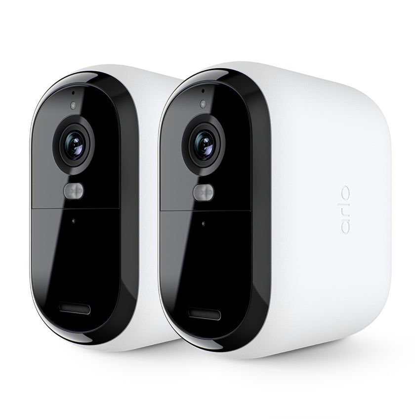 Arlo Essential 2K XL Outdoor Security Camera, 2-pack