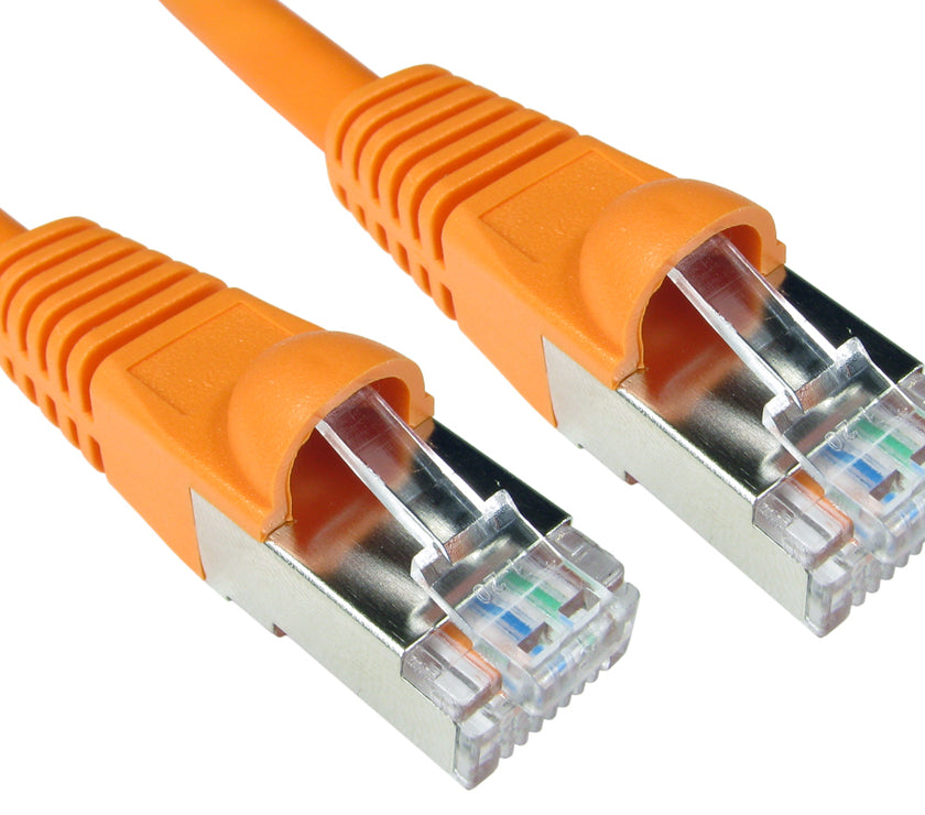 CDL 2m Cat6A Patch Cable - Orange
