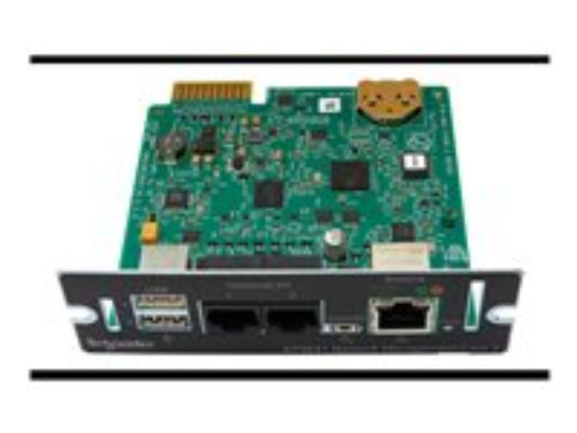 APC Network Management Card LCES2 with Modbus Ethernet and Aux Sensors
