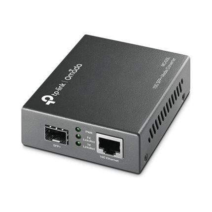 TP-Link Omada MC420L V1 - Fibre media converter - 10GbE 5GbE 2.5GbE - 10GBase-LR 10GBase-SR 1000Base-T 10GBase-T 10GBase-LRM 2.5GBase-T 5GBase-T - RJ-45 SFP