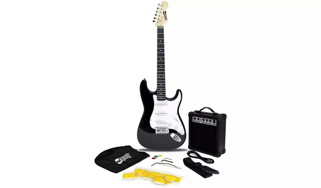 PDT RockJam Elec Guitar Super Kit Sun
