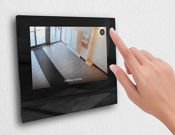 2N® INDOOR VIEW ANSWERING UNIT WITH FULL-SCREEN VIDEO