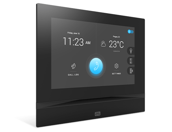 2N® INDOOR VIEW ANSWERING UNIT WITH FULL-SCREEN VIDEO