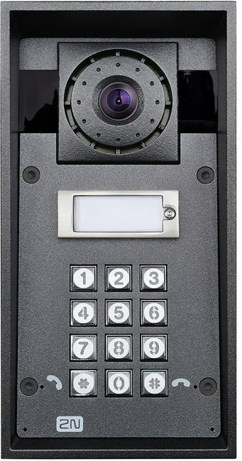 2N IP Force with 1 Button, HD Camera, Keypad and 10W Speaker