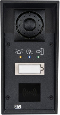 2N IP Force with 1 Button, Pictograms, RFID Reader Slot and 10W Speaker