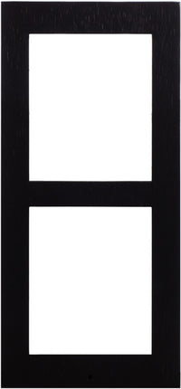 2N Black Surface Installation Frame for 2 Modules