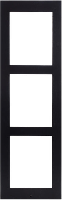 Black Surface Installation Frame for 3 Modules (Recommended with 9155063)