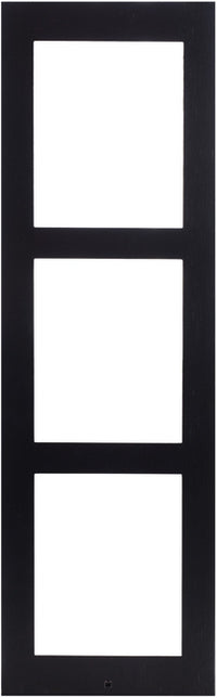 2N Black Surface Installation Frame for 3 Modules