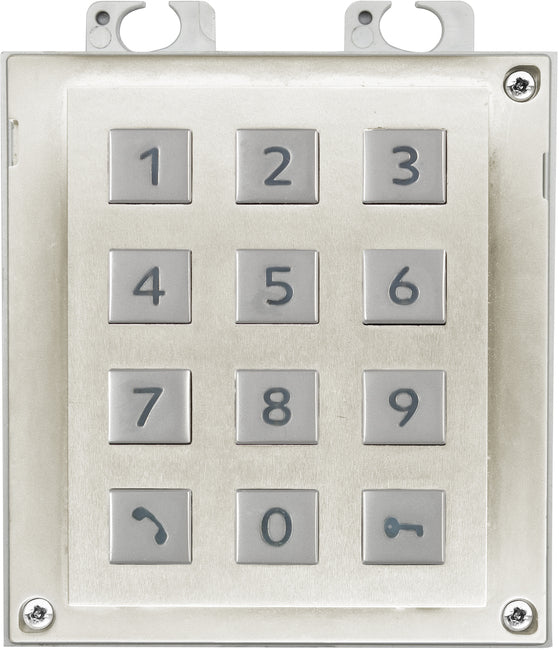 2N Mechanical Keypad Module for 2N Verso and Access Unit (Brushed Nickel)