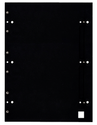 2N Backplate to surface-mount 6 Verso or Access Unit modules (3W x 2H)