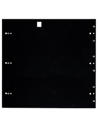 2N Backplate to surface-mount 9 Verso or Access Unit modules (3 x 3)