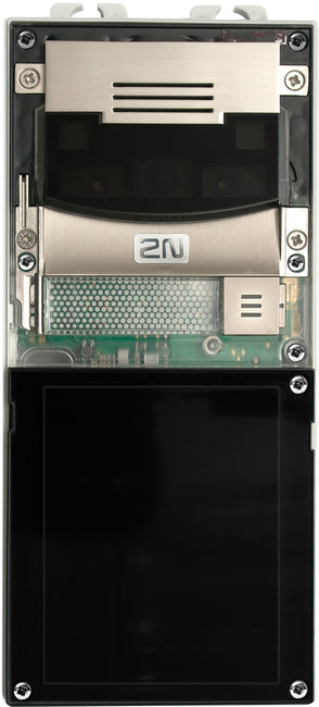 2N LTE Verso: Base Unit with Camera (Brushed Nickel)