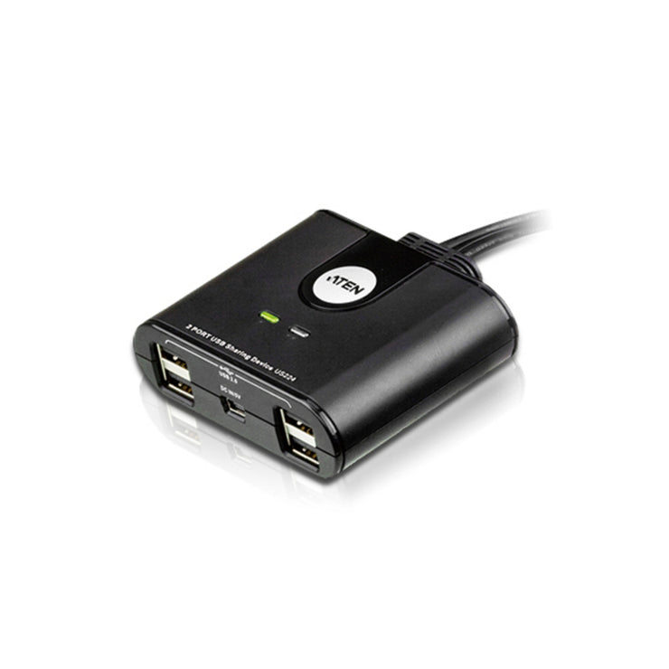 2 port USB 2.0 Peripheral Sharing Switch 4PC