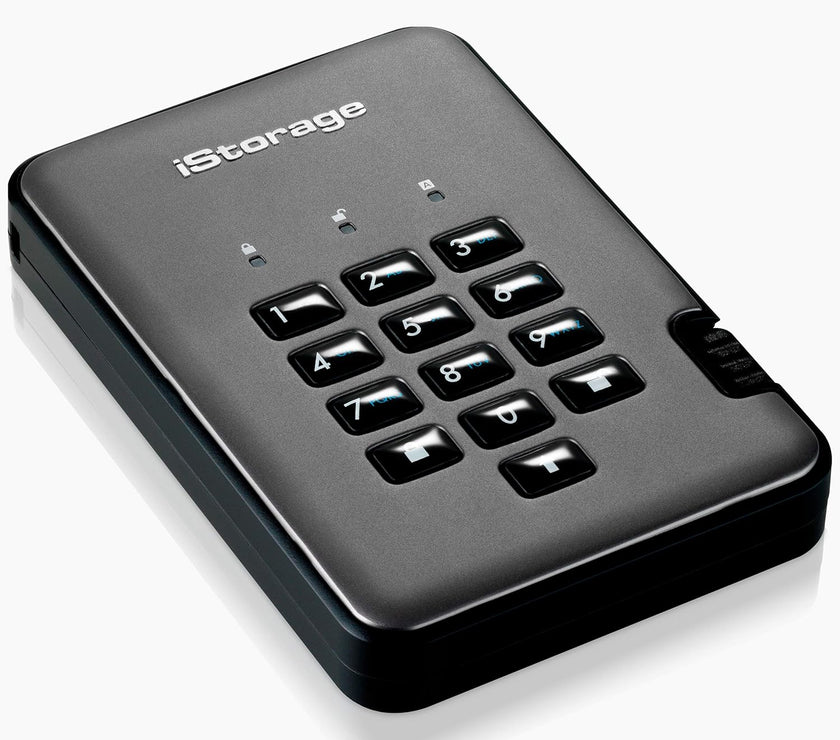 iStorage diskAshur Pro2 SSD 2TB Graphite