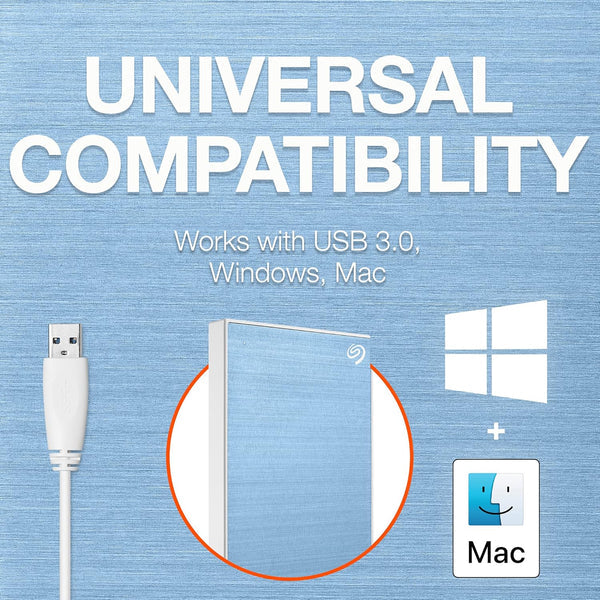 Seagate Retail 2TB One Touch PW Blue