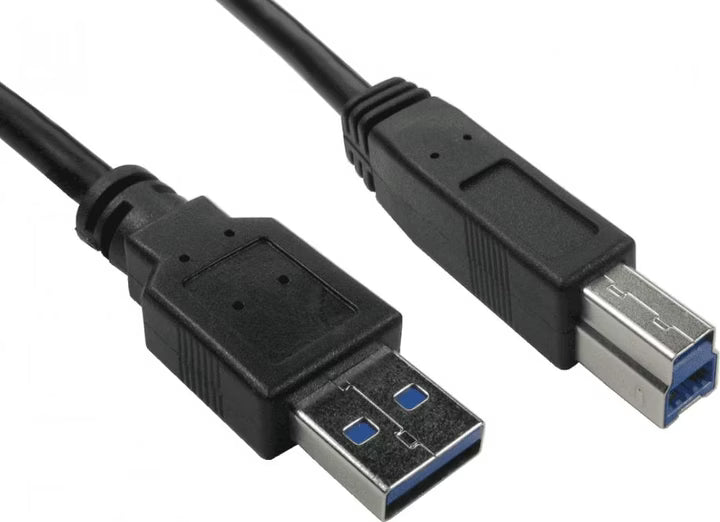 CDL 1MTR USB 3.0 A M - B M BLACK