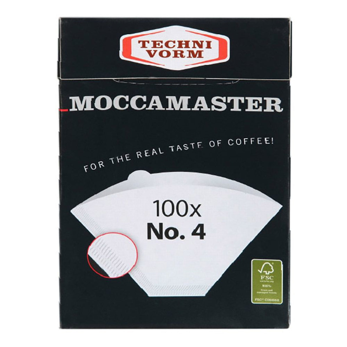 Moccamaster Filterpaper Nr. 4 (100 Pc)