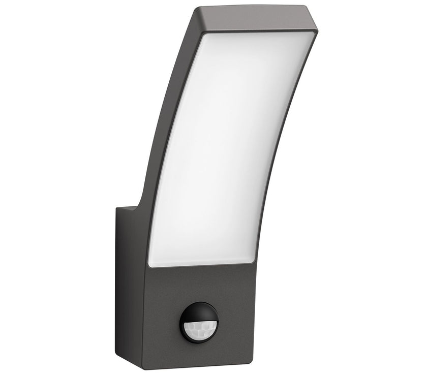 The Philips Splay wall light in anthracite adds a modern look to your wall. It illuminates and lightens up your entrance with diffus