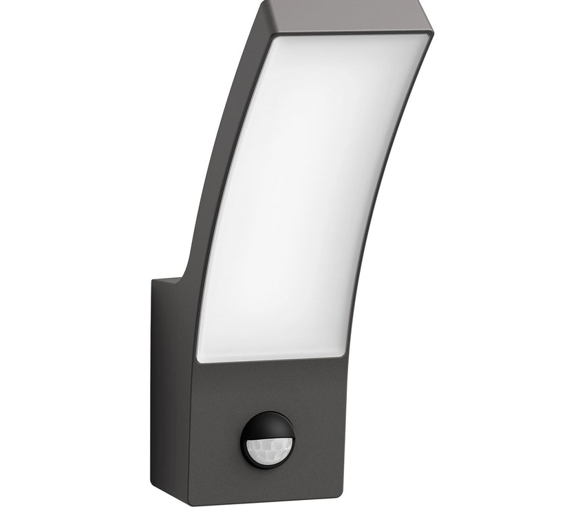 The Philips Splay wall light in anthracite adds a modern look to your wall. It illuminates and lightens up your entrance with diffus