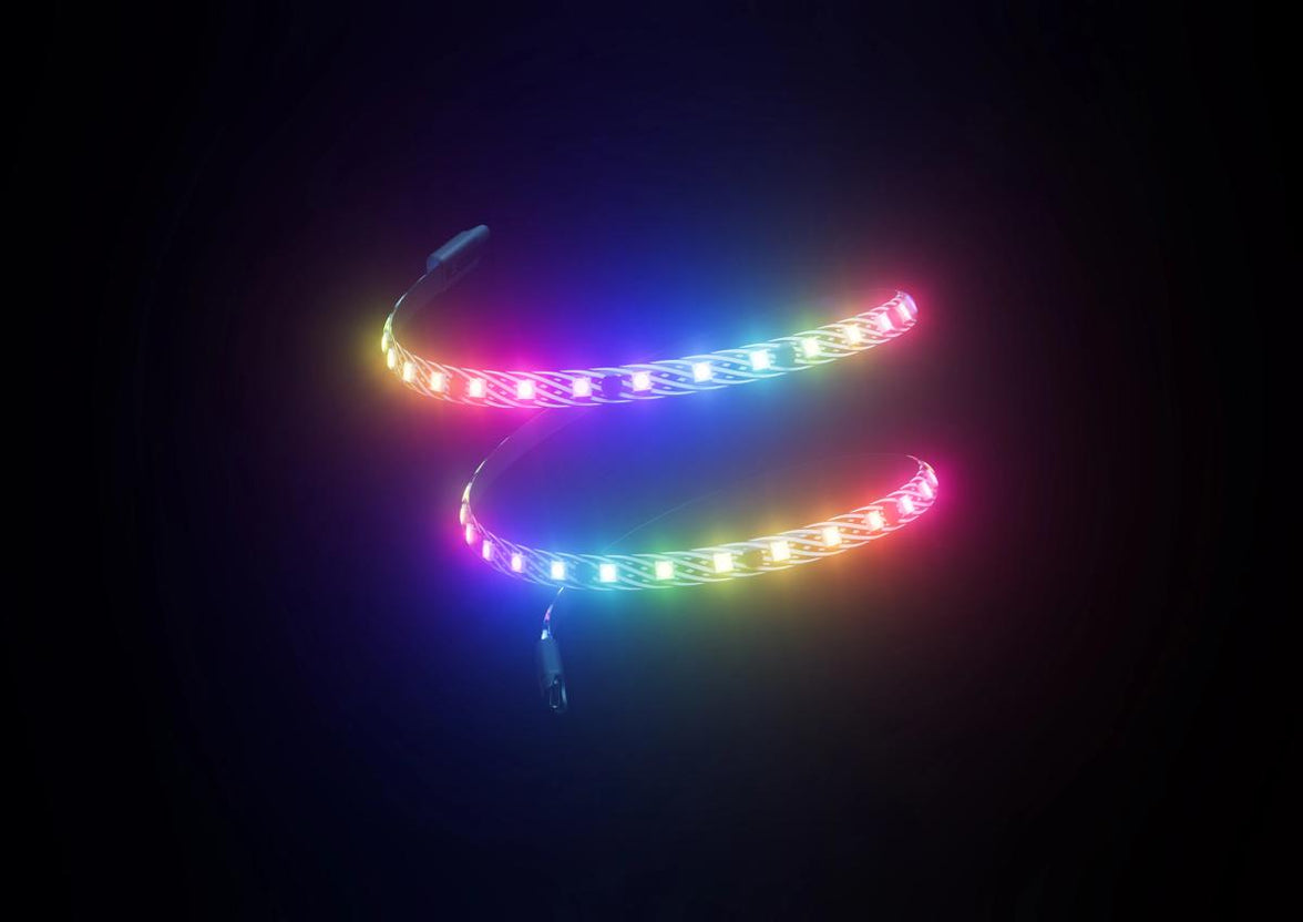 HYTE LS30 RGB LIGHT STRIPS BLK 2PK