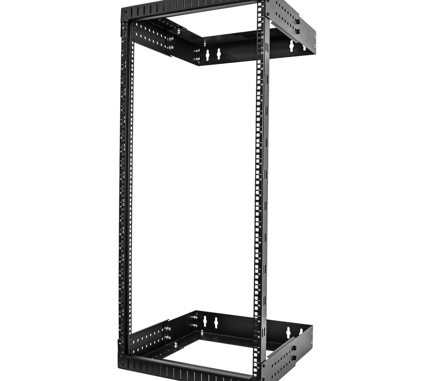 24U Wall Mount Network Rack Adj 31-51cm