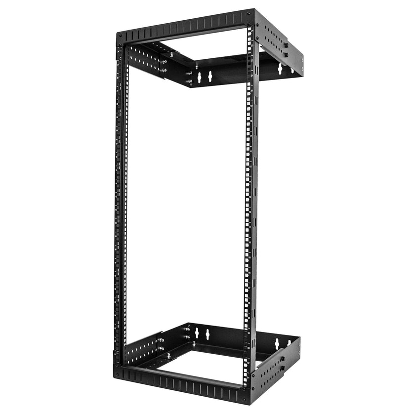 24U Wall Mount Network Rack Adj 31-51cm