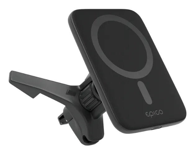 Epico Qi2 Mag+ Ultrathin Car Charger Wireless 15W - Black