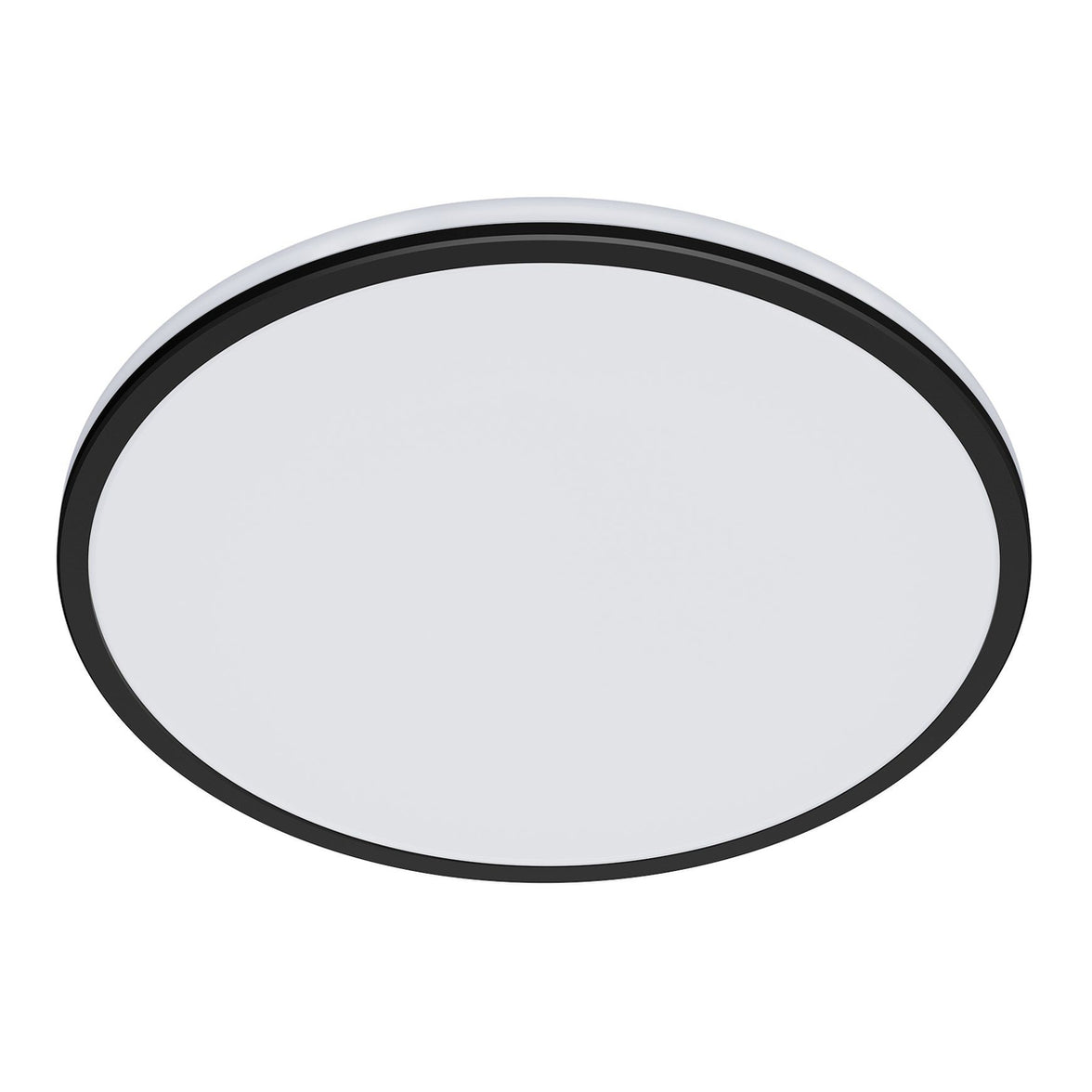 This sleek slim white ceiling light is designed to compliment any ceiling. The clean round lines of the main light are accented wi