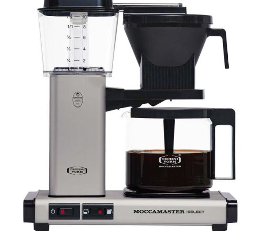 Moccamaster KBG 741 Select Matt Silver MMS UK