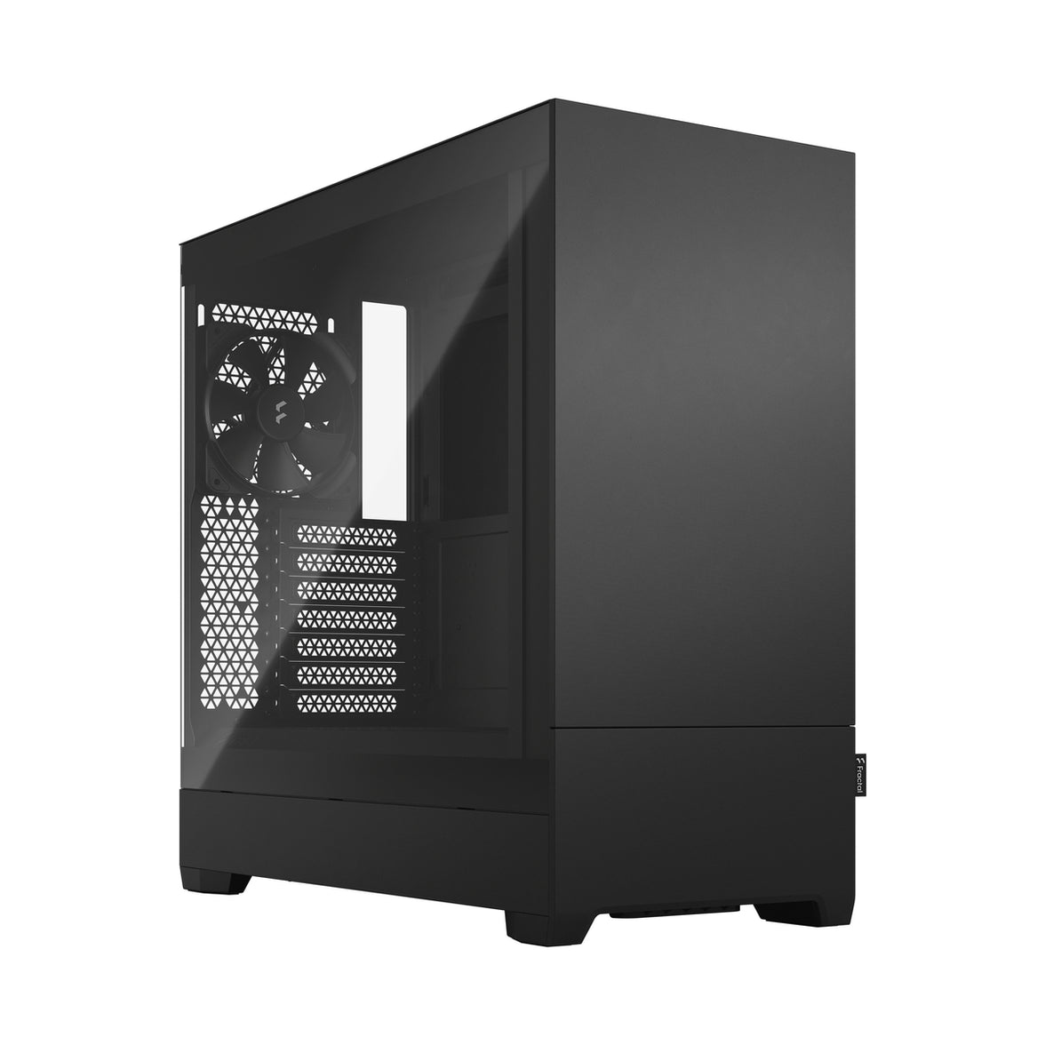 CASE ATX Pop Silent Black TG Clear Tint