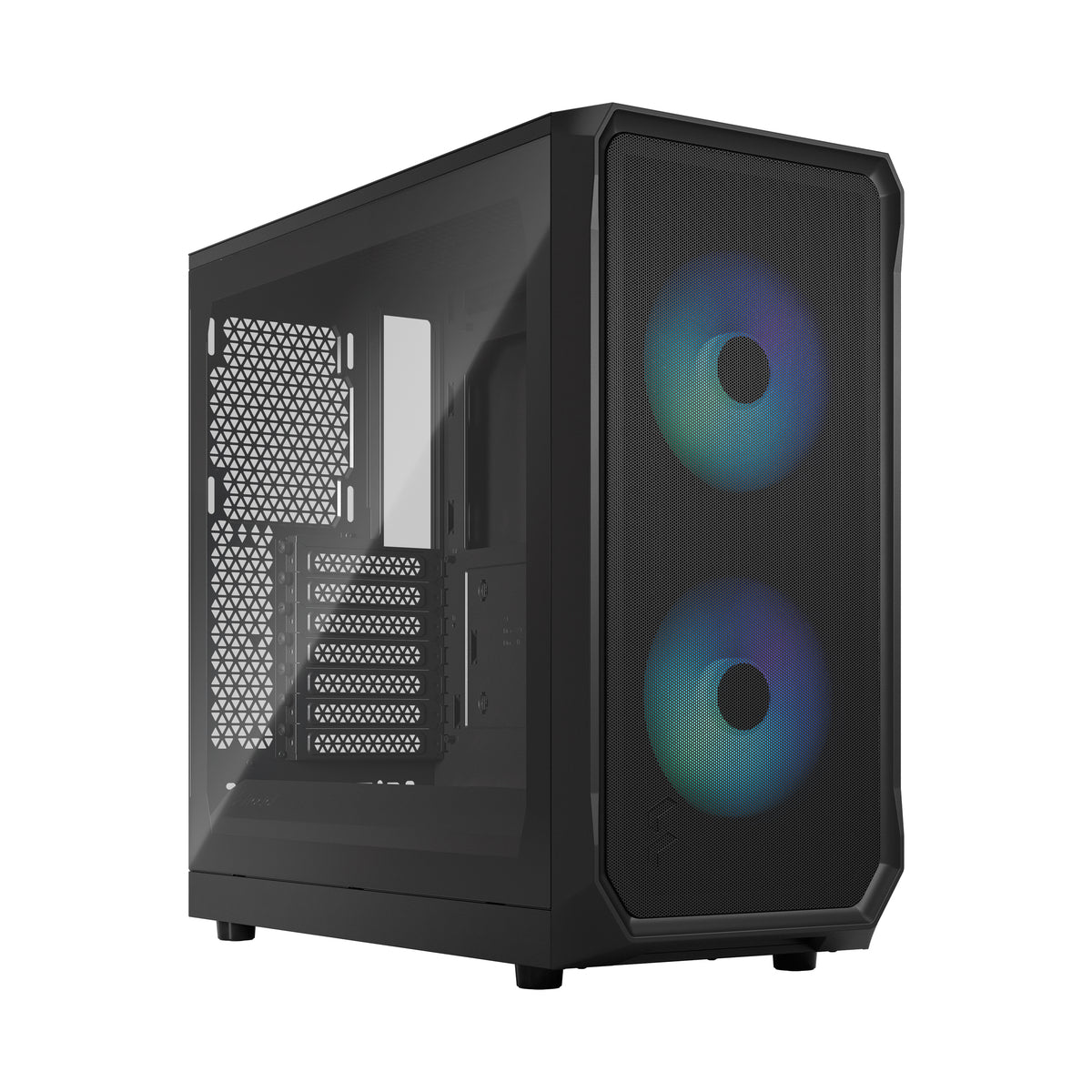 CASE ATX Focus 2 RGB Black TG Clear Tint