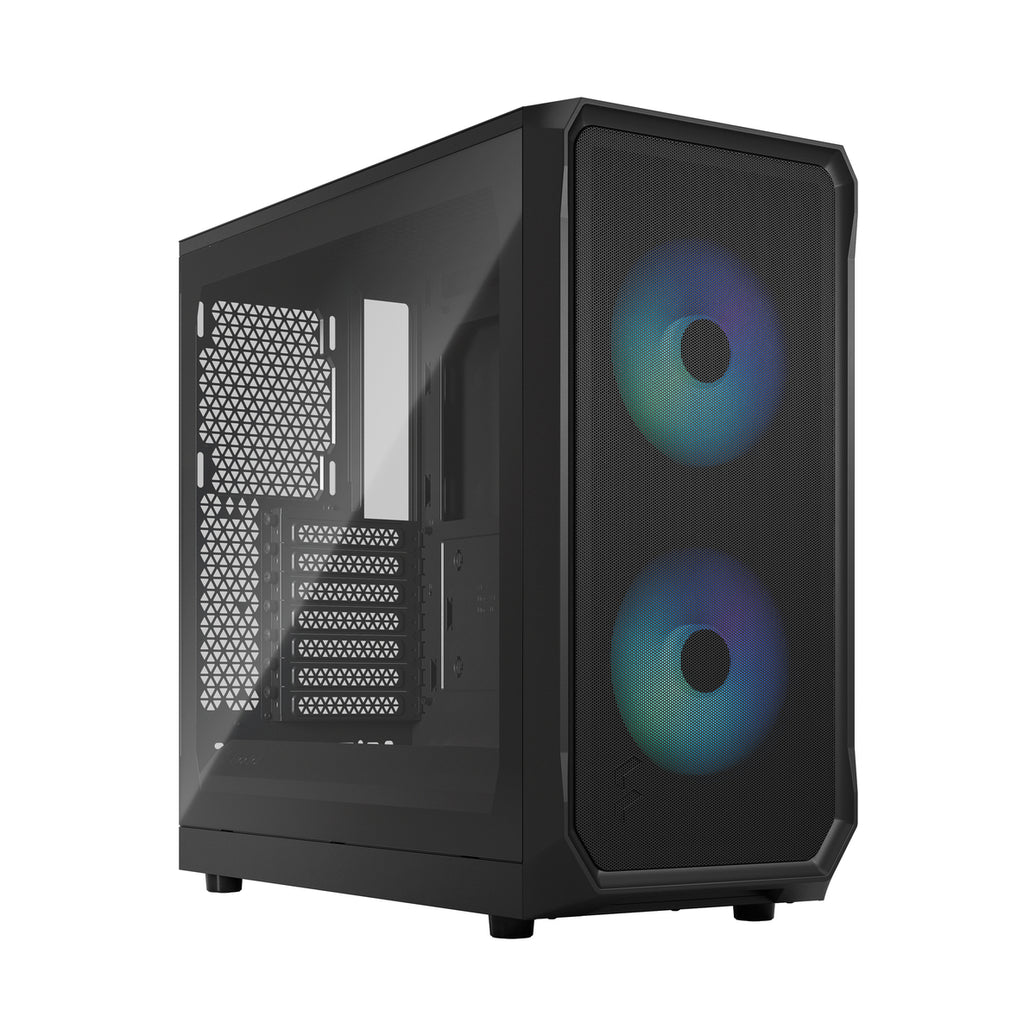 CASE ATX Focus 2 RGB Black TG Clear Tint