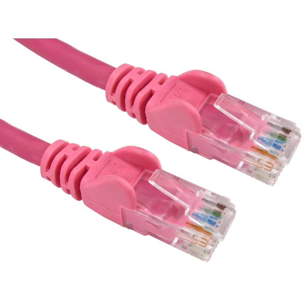1.5MTR CAT 6 UTP PVC - PINK