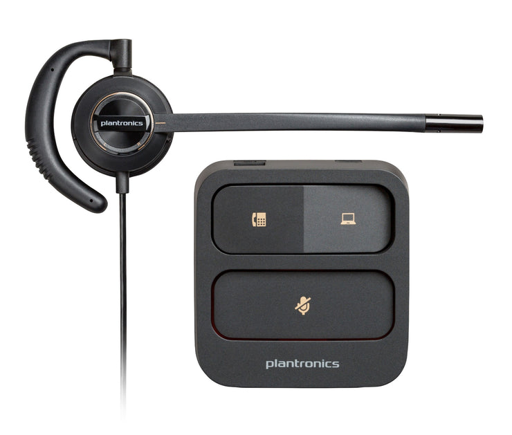 Poly EP 530 wQD Discreet HS (EMEA) EMEA-INTL English Loc-Euro plug (Carton Qty 48)