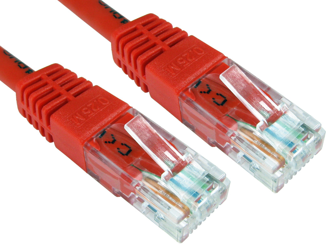 1MTR CAT 6 UTP PVC - RED