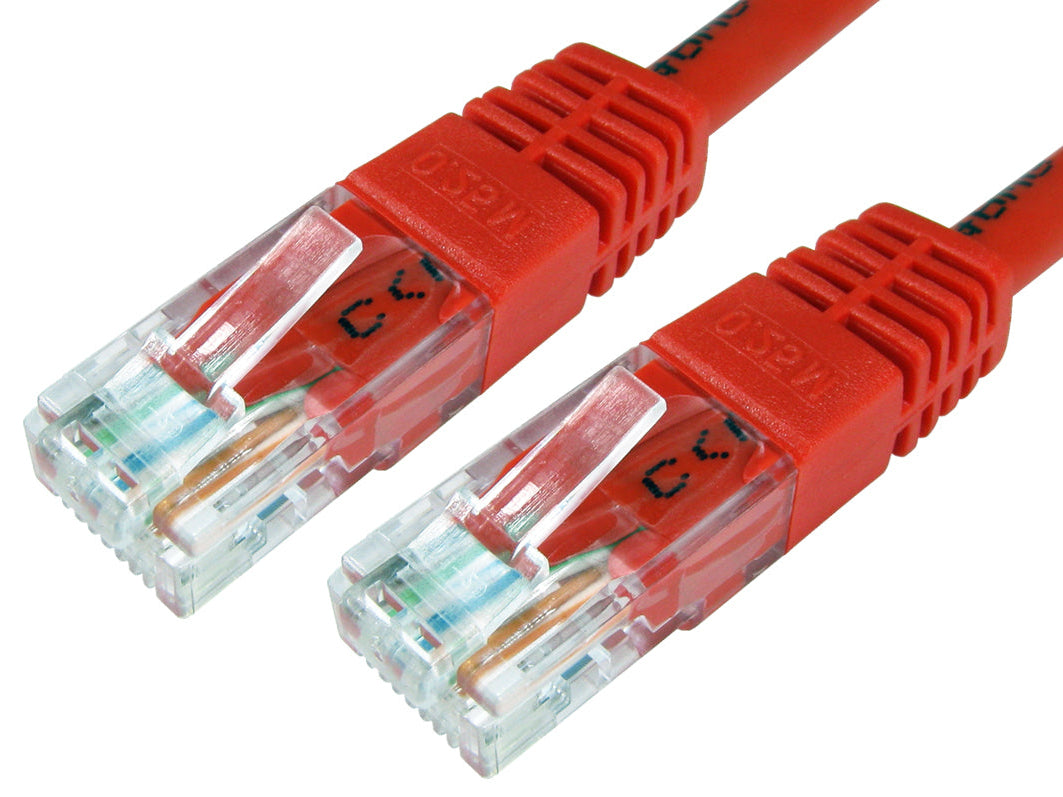 1MTR CAT 6 UTP PVC - RED