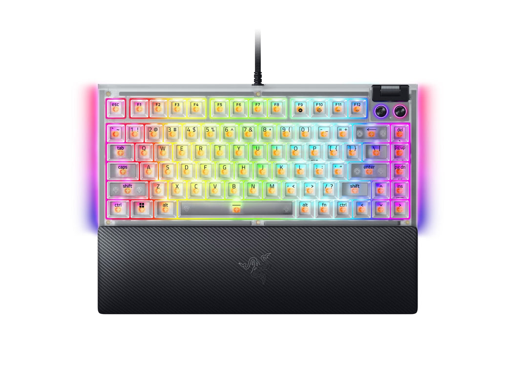 RAZER BLACKWIDOW V4 75% KB PHANTOM WHITE