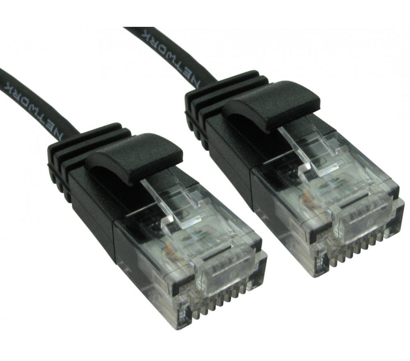 CDL 3m Slim Gigabit Patch Black
