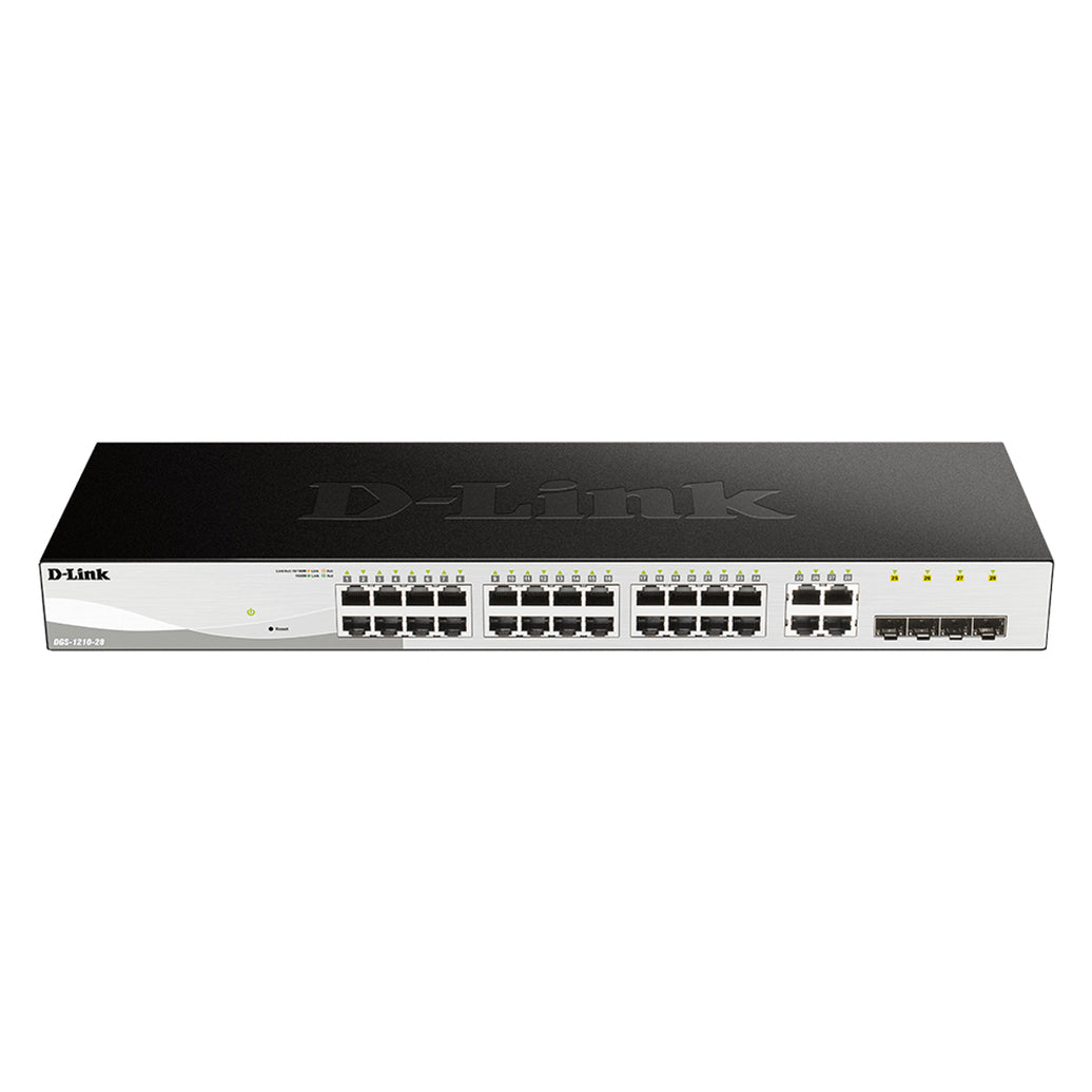 D-Link 24-Port 10/100/1000Base-Twith 4 SFP Smart Switch
