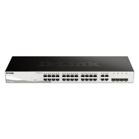 D-Link 24-Port 10/100/1000Base-Twith 4 SFP Smart Switch