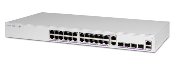 Alcatel-Lucent Enterprise OmniSwitch 6360 Managed L2/L3 Gigabit Ethernet (10/100/1000) Power over Ethernet (PoE) 1U Stainless steel