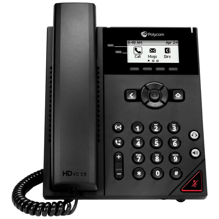 POLY VVX 150 2-LINE DESKTOP IP PHONE
