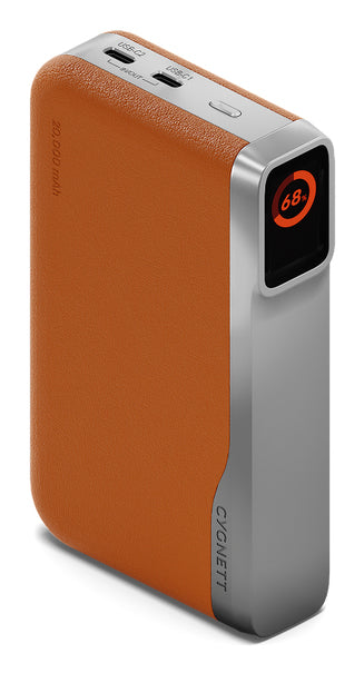 Cygnett Encore 20k Power Bank - Tan