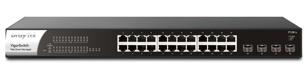 DrayTek VSP1281X-K network switch Managed L2
